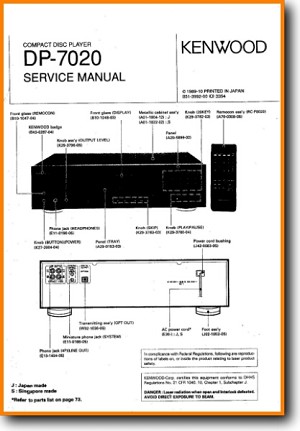 Mitsubishi Dp-12 Turntable Manual Download